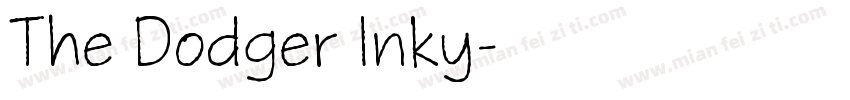 The Dodger Inky字体转换